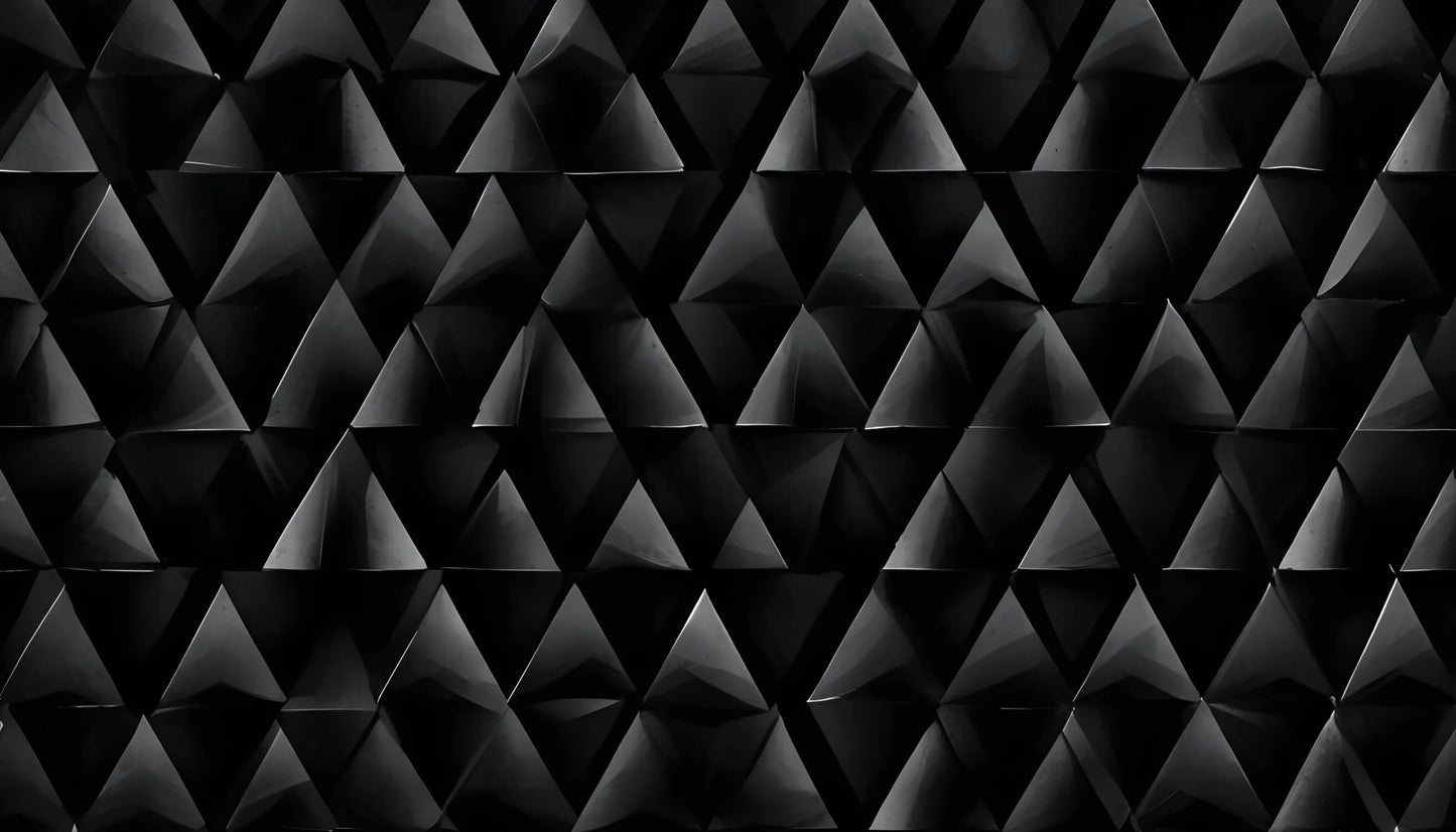 Papel Pintado De Triángulo Negro