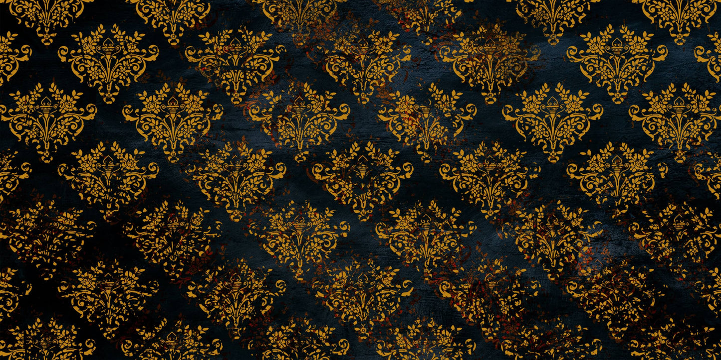 Papel Pintado barroco negro y dorado.Jpeg