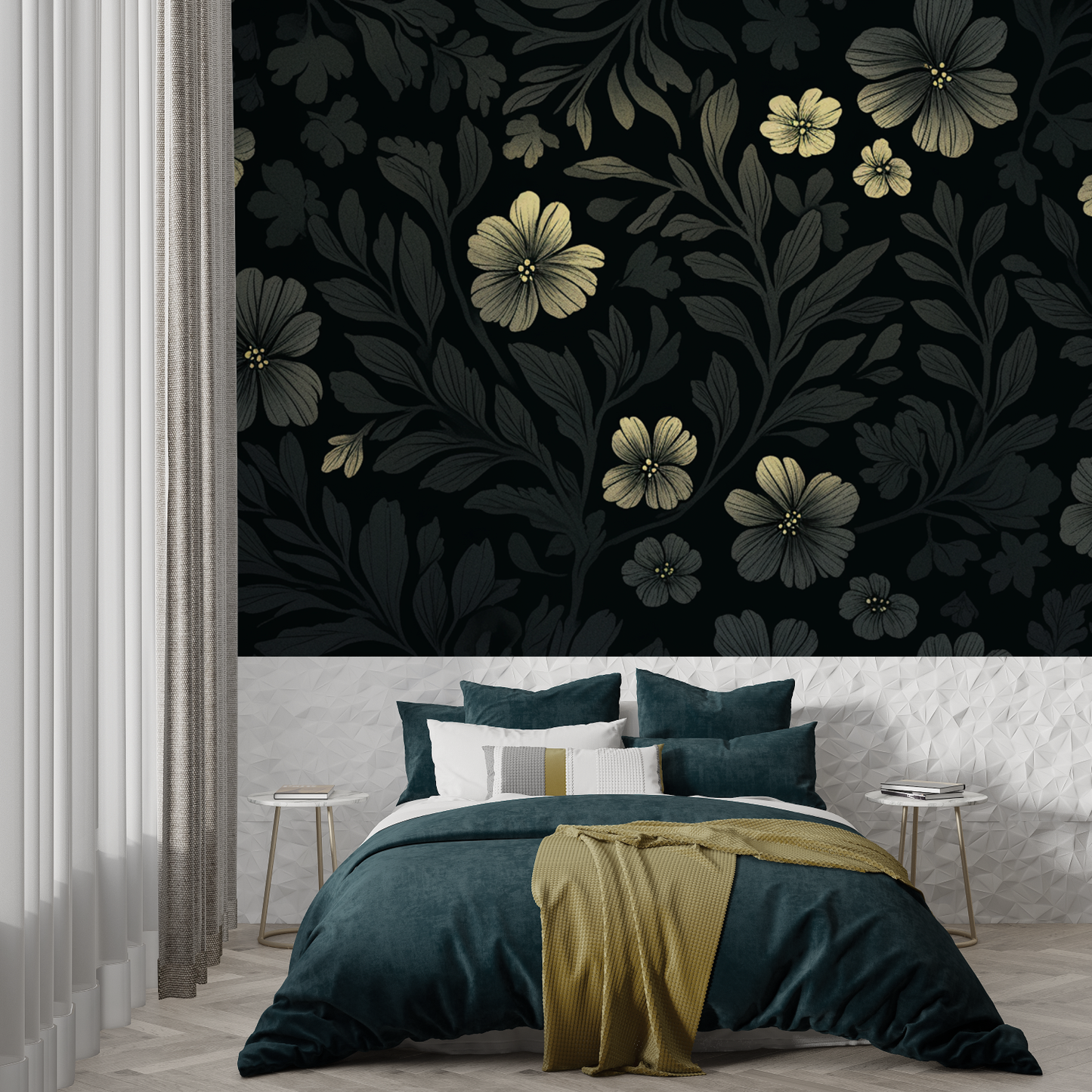 Papel Pintado Negro - papel pintado
