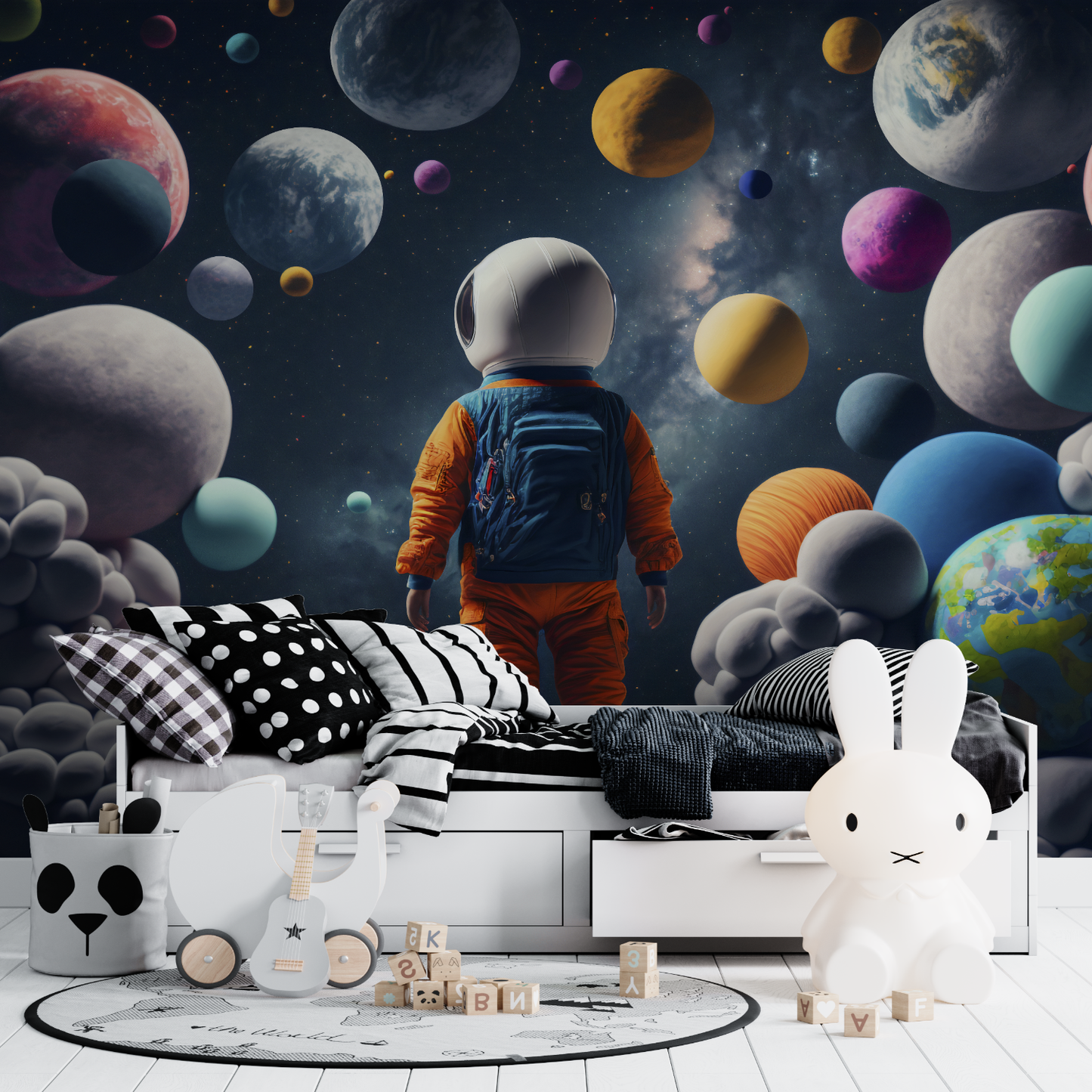 Papel Pintado de chico de exploración espacial - héroe manga