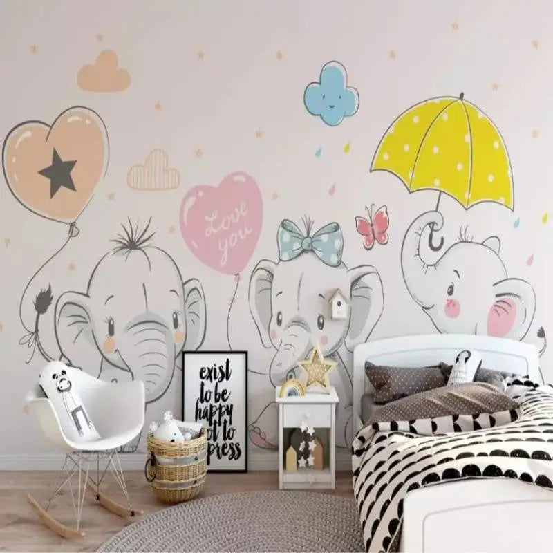 Habitación Elefante Bebé Niña