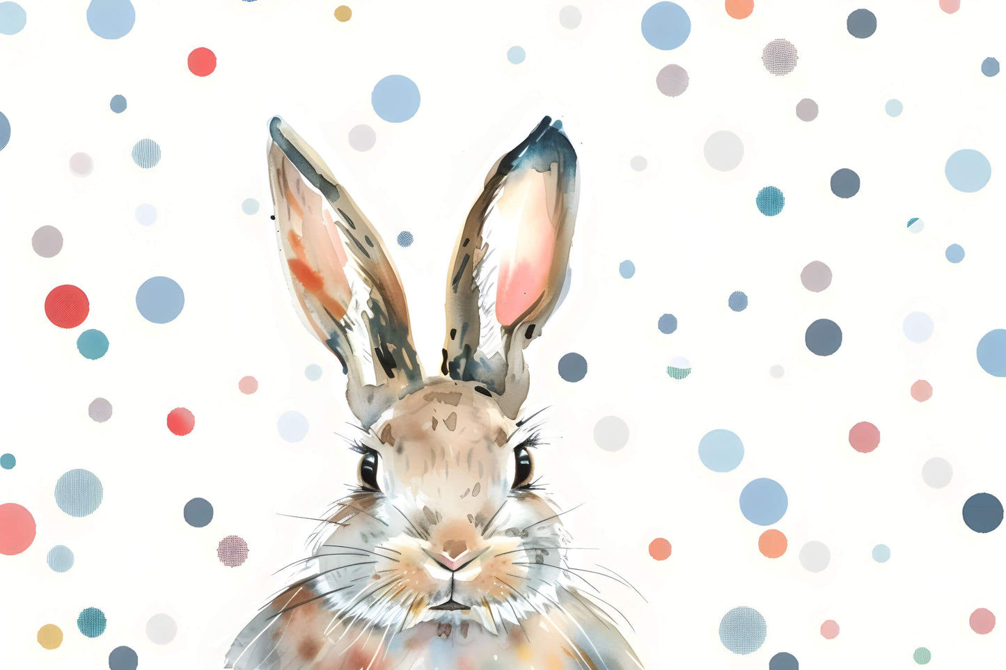 Papel pintado infantil Conejo