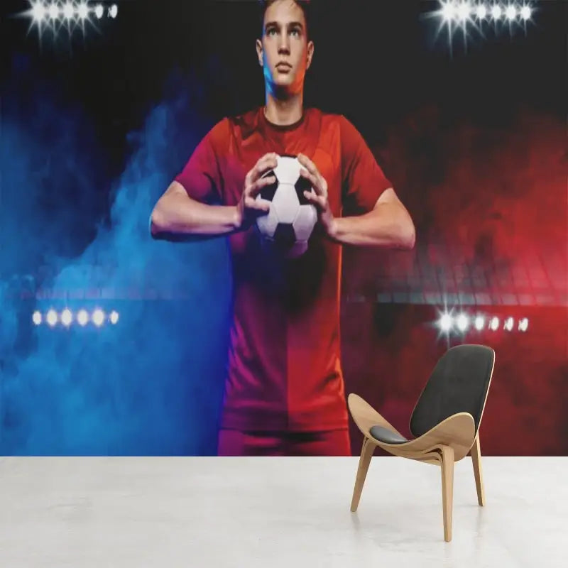 Decoración De Fútbol Para Dormitorio Infantil