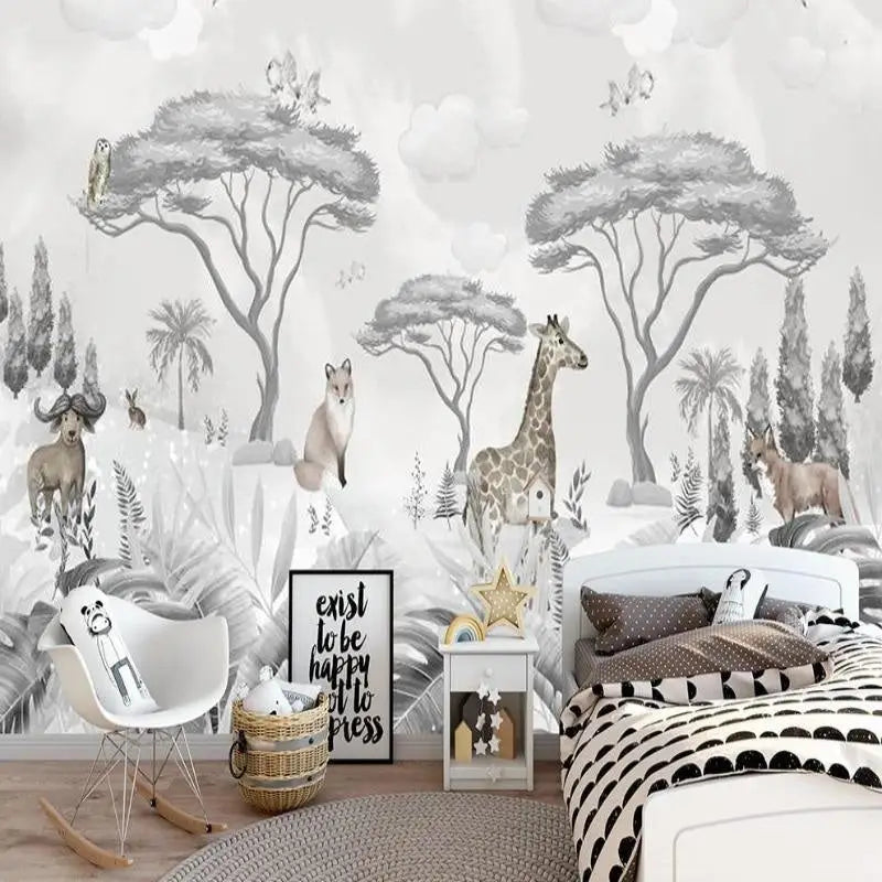 Papel pintado de animales barato