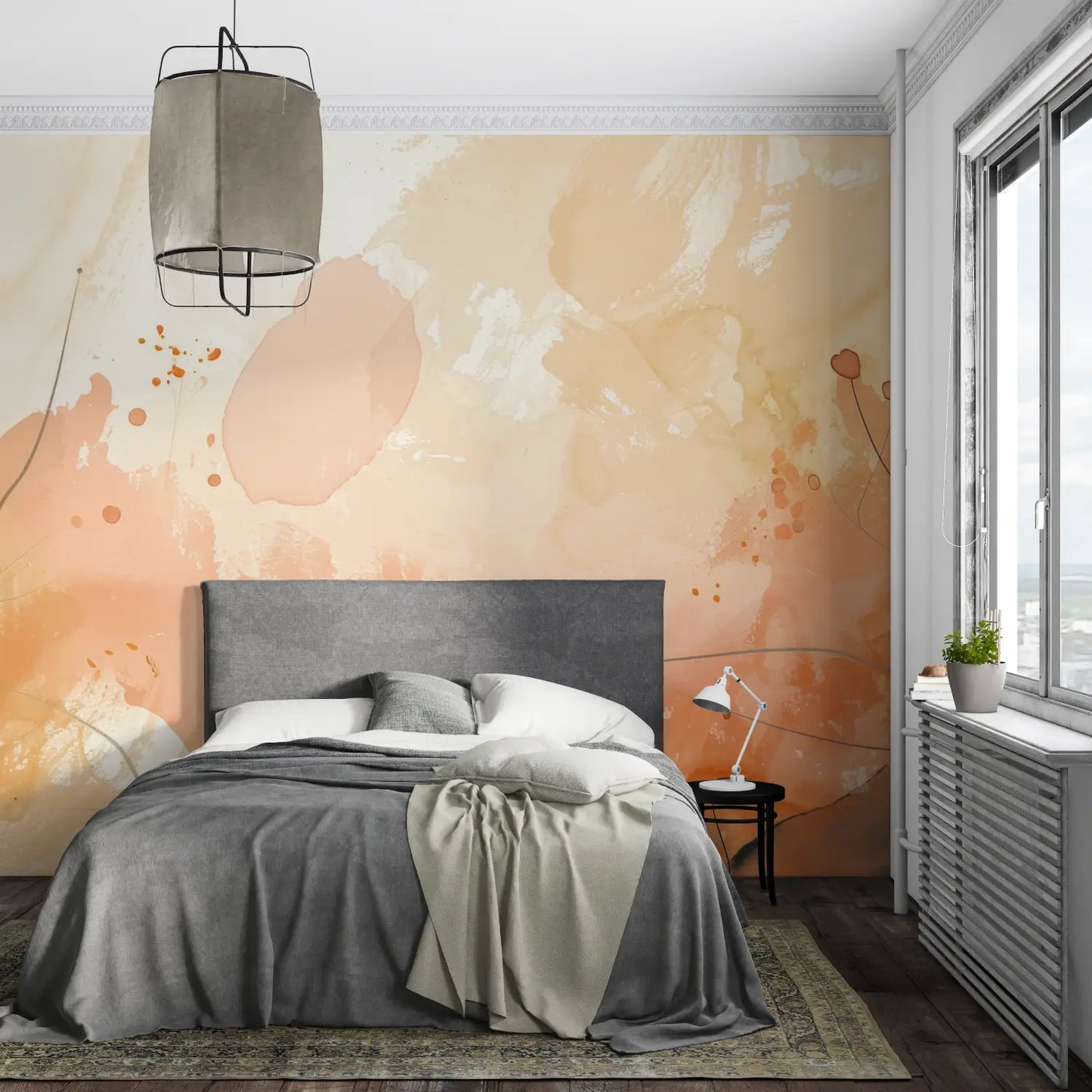 Papel pintado con terracota - merlin leroy