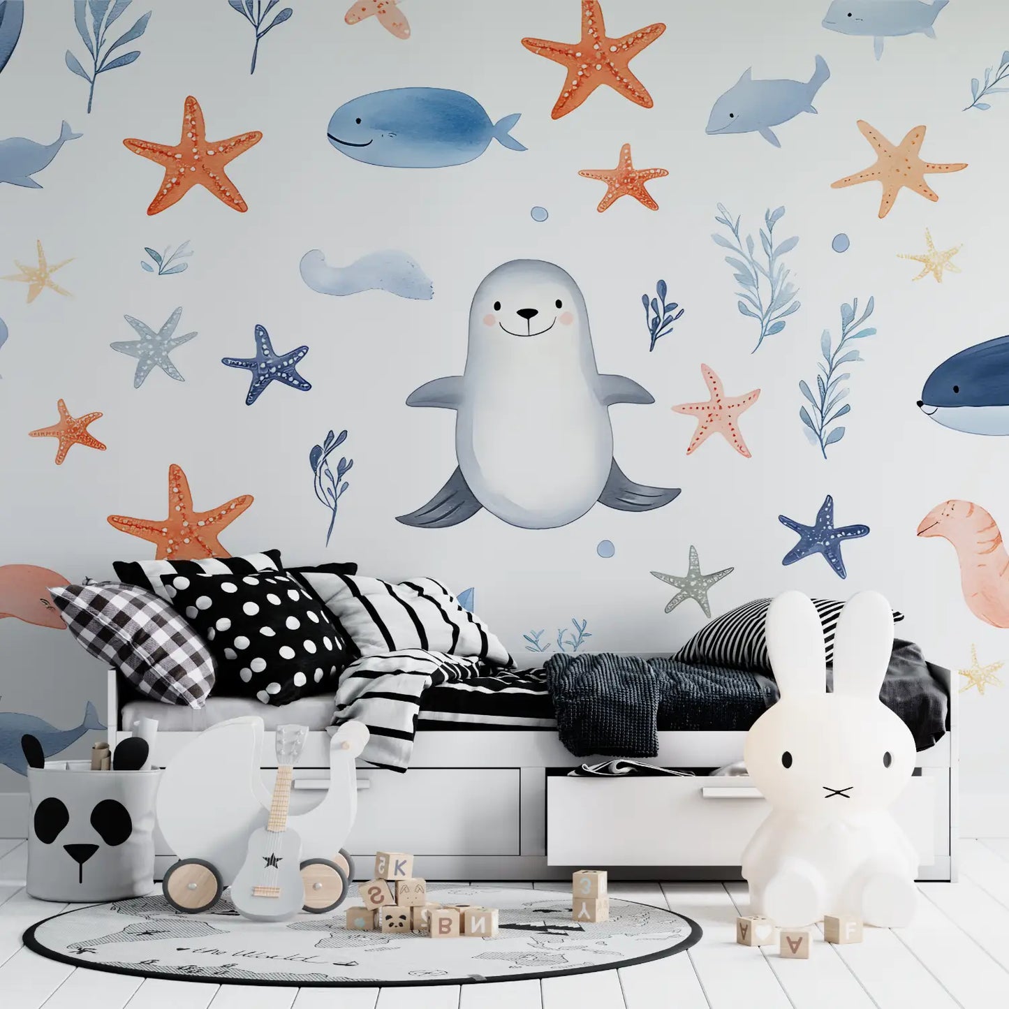Papel Pintado de Baby Ocean - anime panorámico