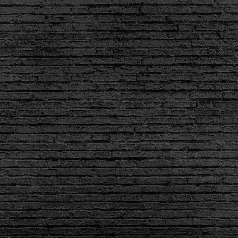 Papel pintado de ladrillo negro