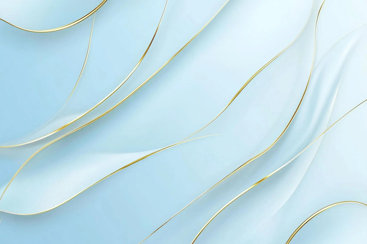 Papel pintado de dormitorio azul