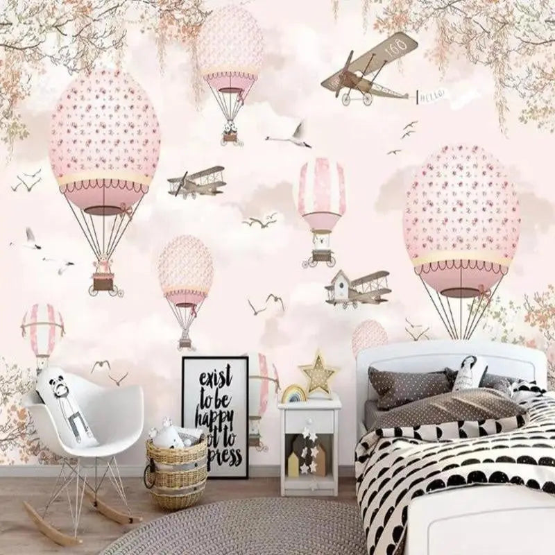 Papel pared dormitorio niña de 6 años