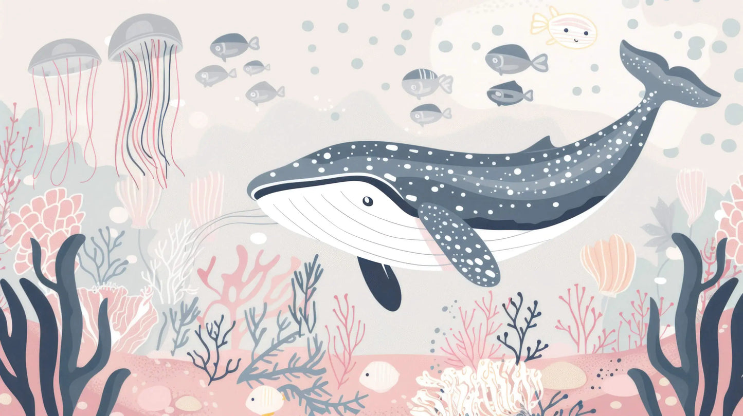 Papel pintado infantil Océano