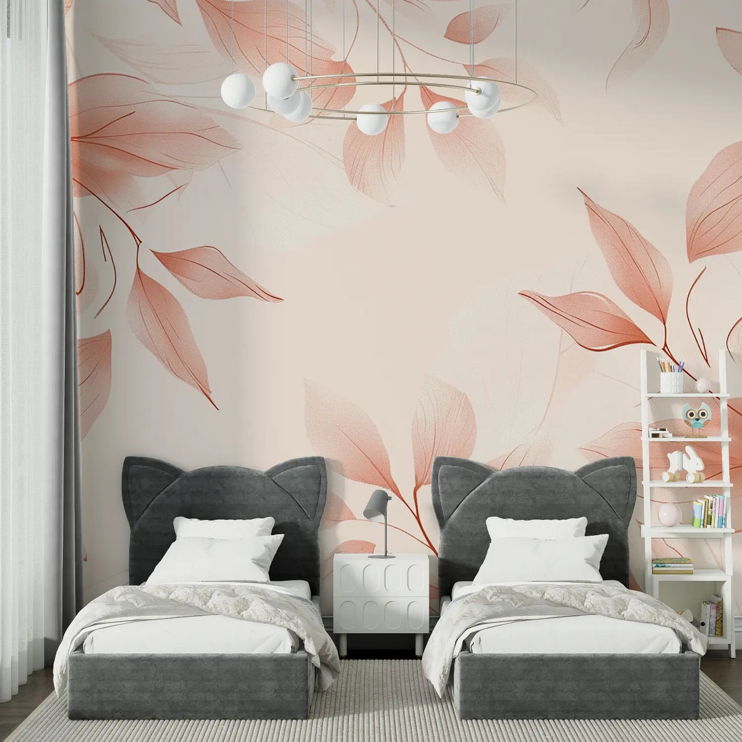 Papel pintado infantil Salmon Design - dormitorio de spiderman