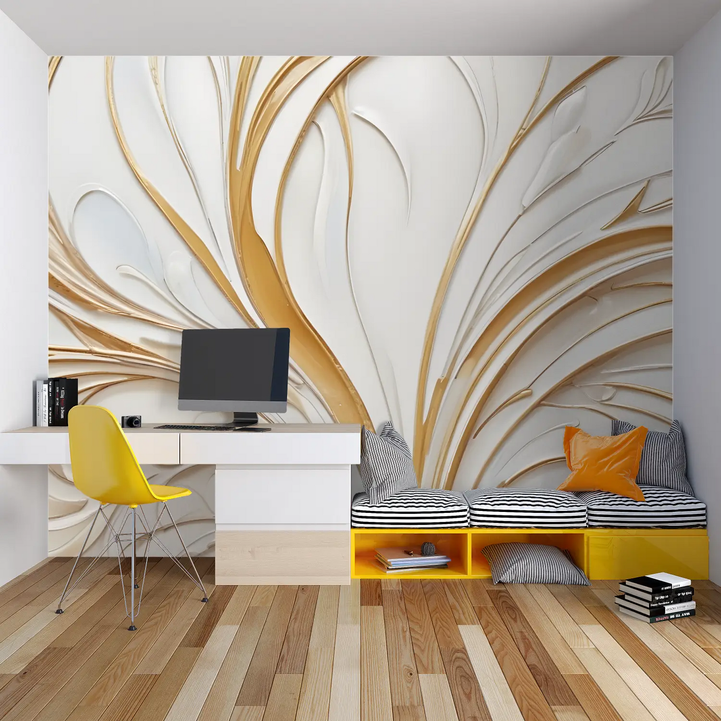 Papel pintado infantil de lujo - dormitorio de niño
