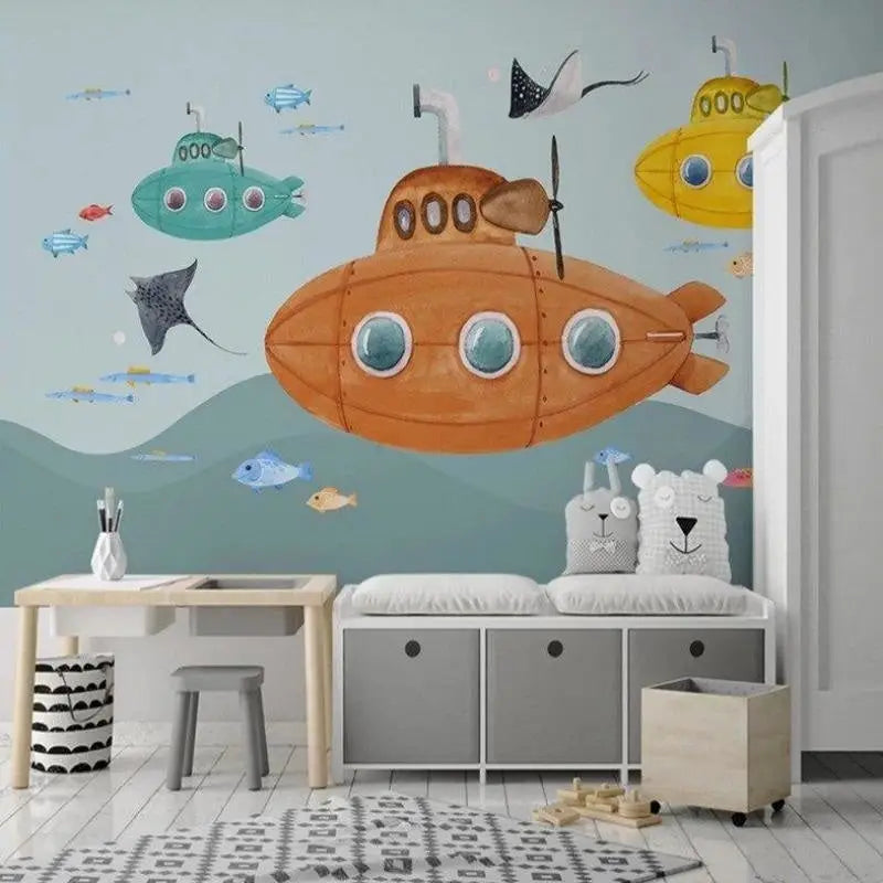 Papel Pintado submarino
