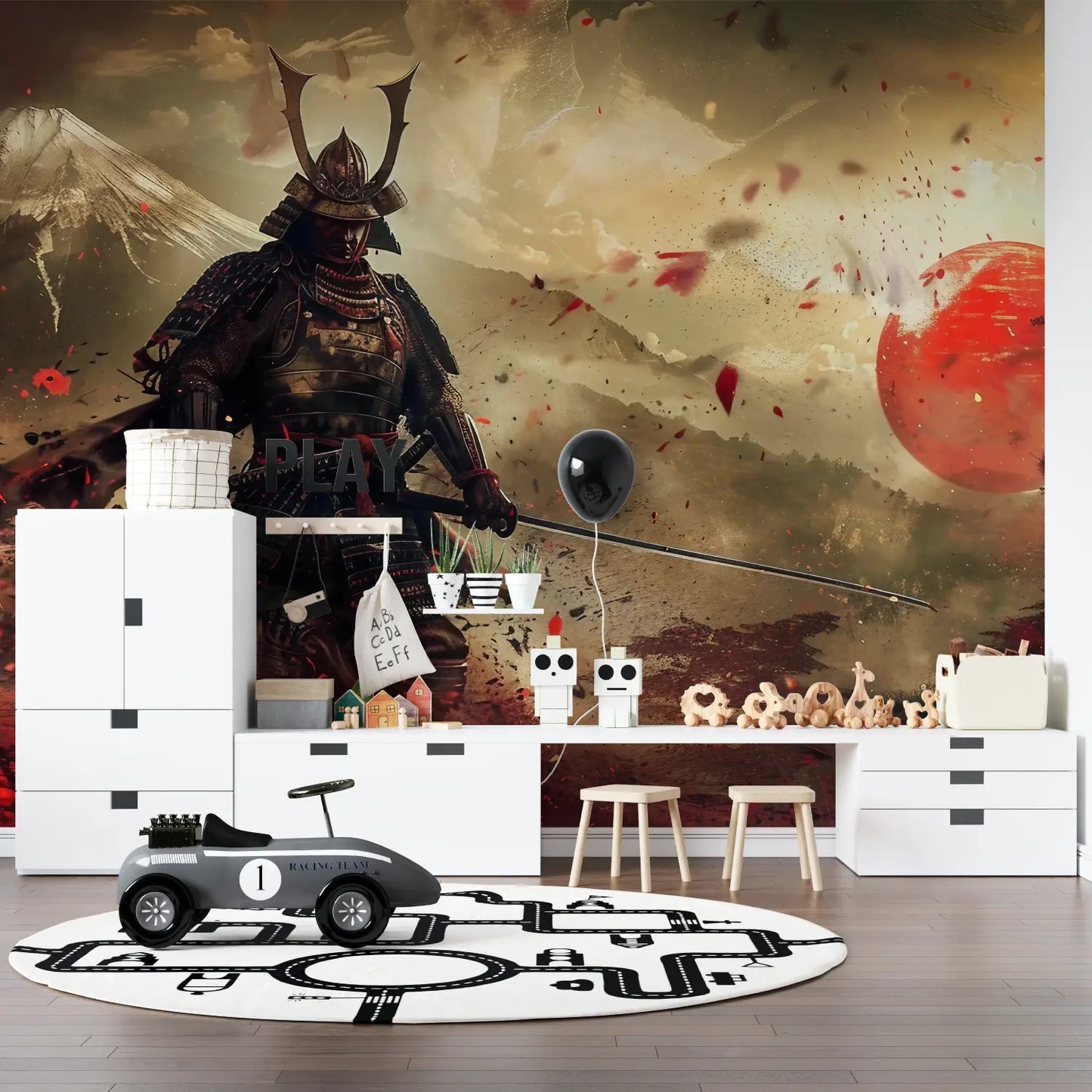 Papel Pintado de Guerrero Samurai - pared panorámica
