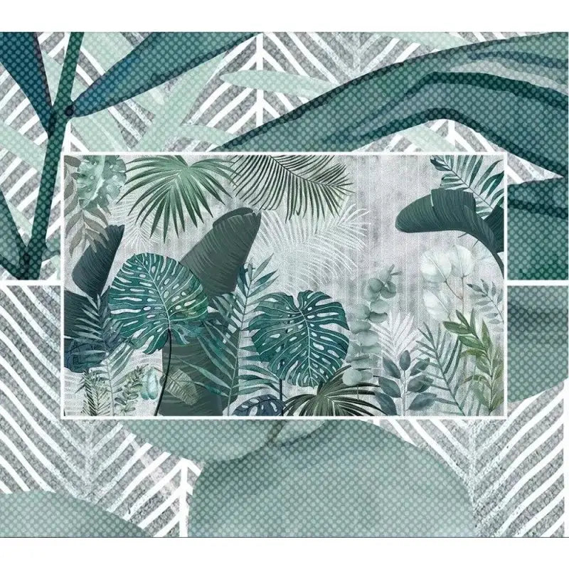 Papel pintado panorámico de la selva