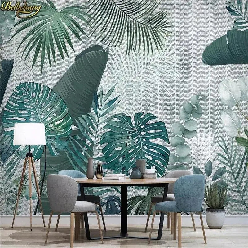 Papel pintado panorámico de la selva