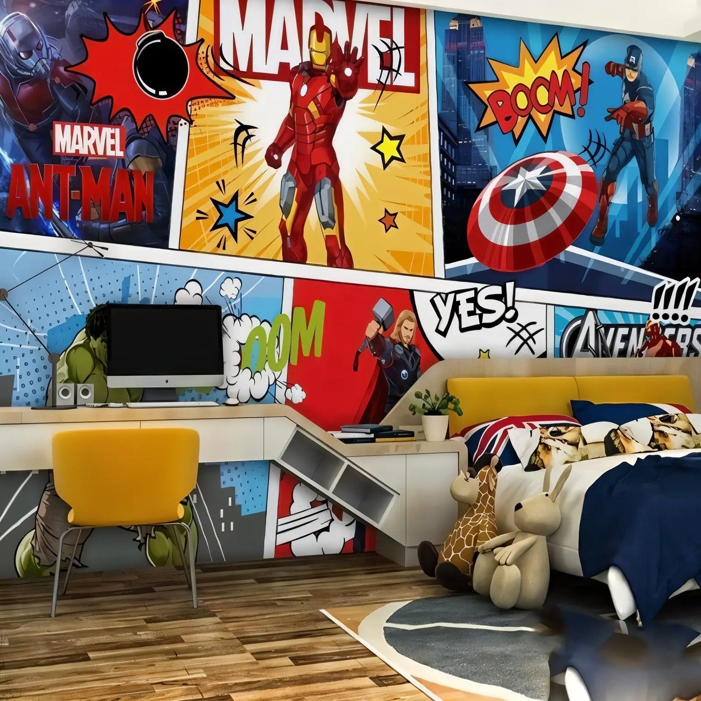 Papel Pintado de Los Vengadores de Marvel