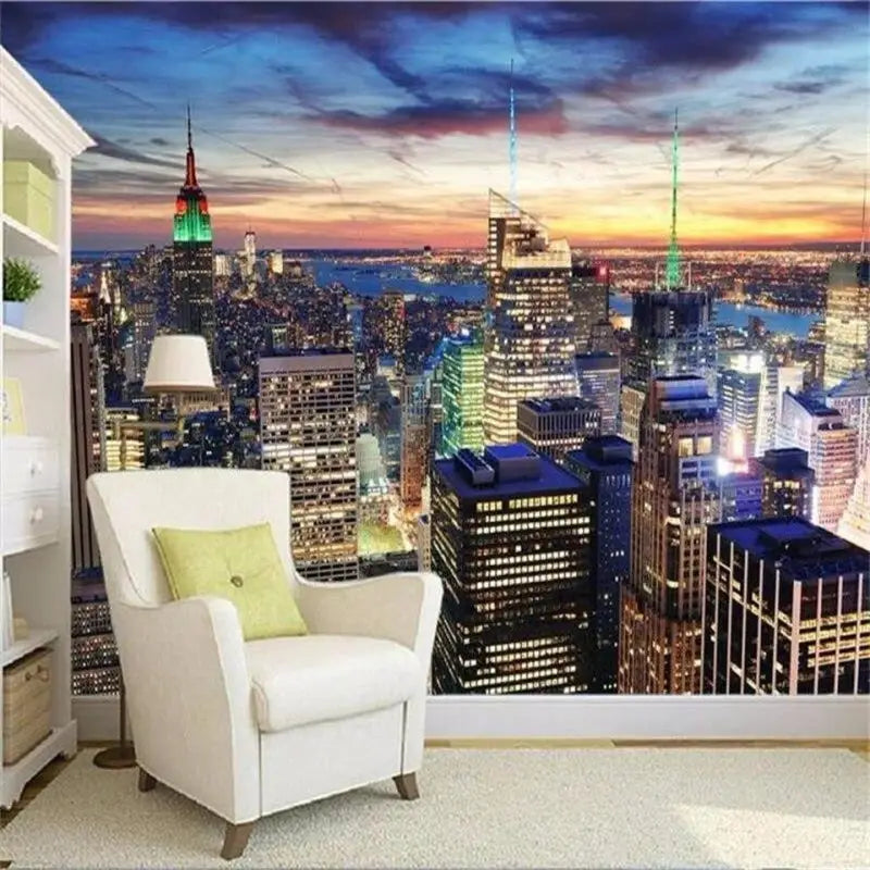 Papel Pintado de Nueva York en 3D