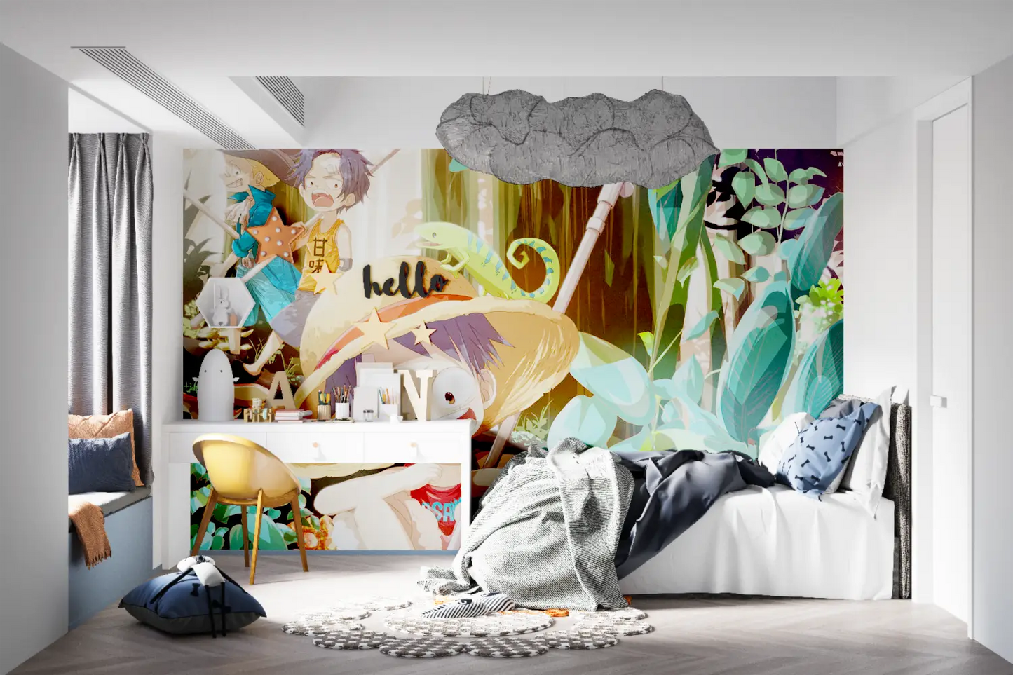 Papel pintado Ener de One Piece - pared panorámica