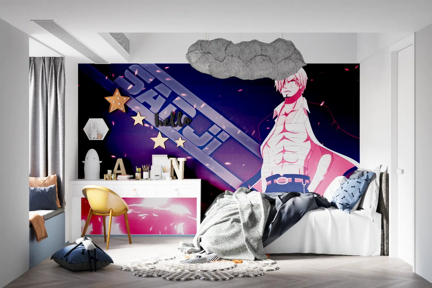 Papel Pintado de One Piece Sanji - papel pintado para adolescentes