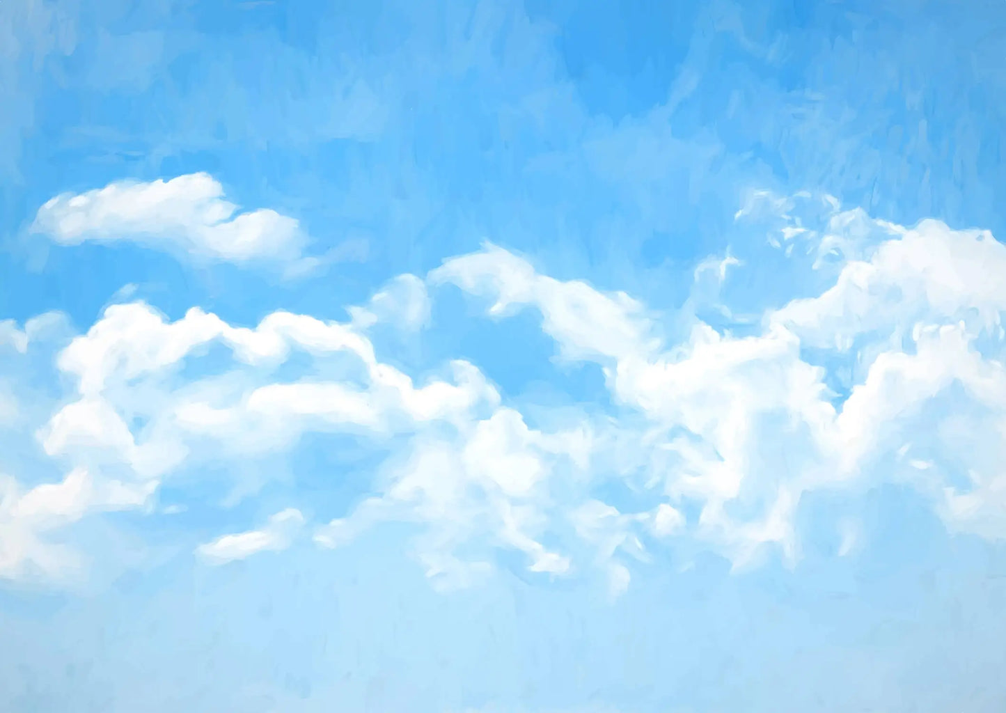 Papel Pintado Panorámico de Nubes de Cielo