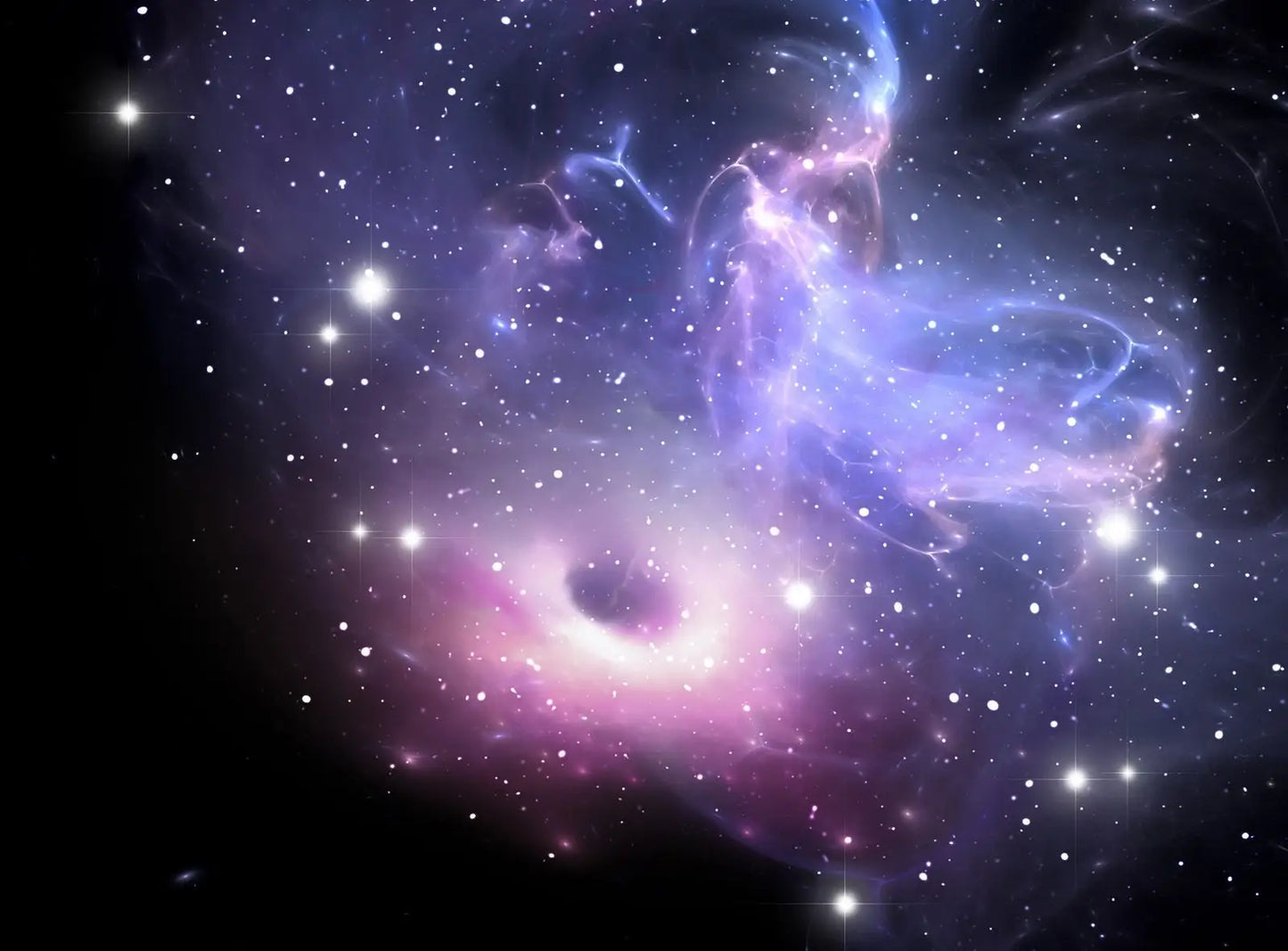 Papel Pintado Panorámico de Galaxia