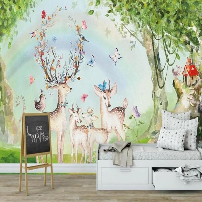 Papel Pintado de Paisajes de Animales