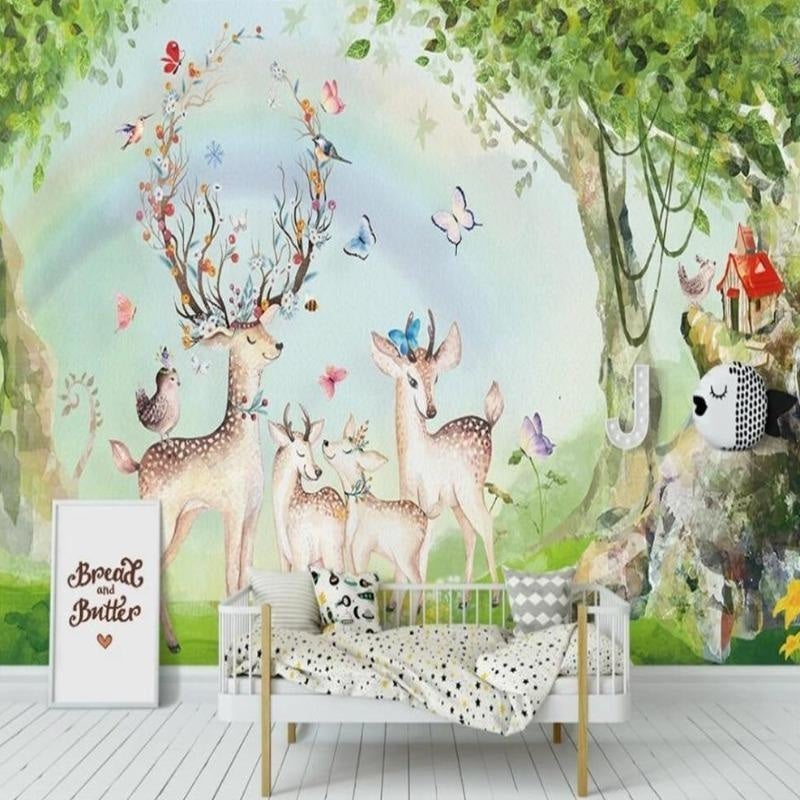 Papel Pintado de Paisajes de Animales