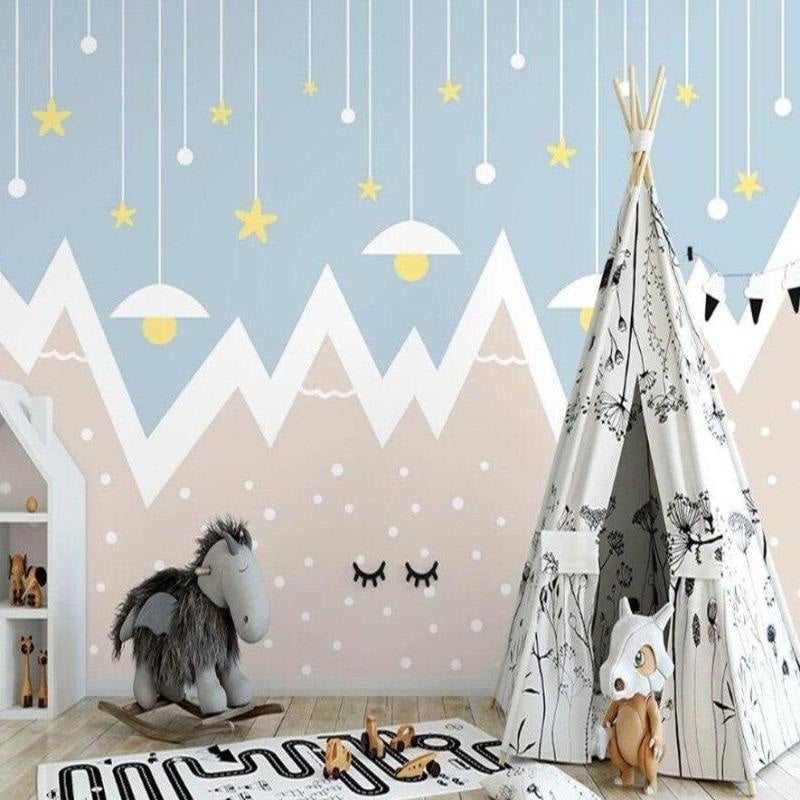 Papel Pintado de lluvia de estrellas