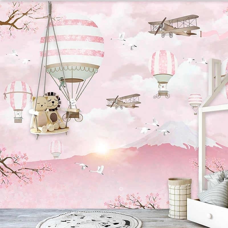 Papel pintado dormitorio de princesas