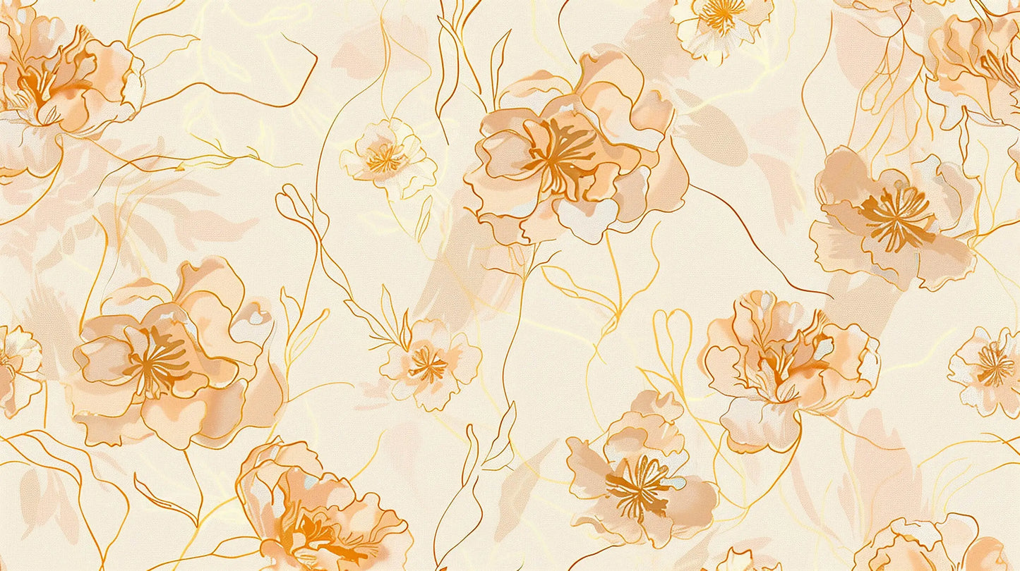 Papel Pintado de tono naranja