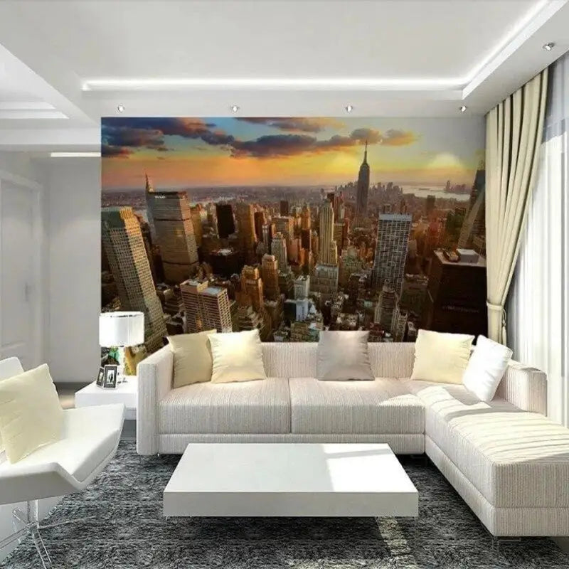 Papel Pintado de Vista Panorámica de Nueva York