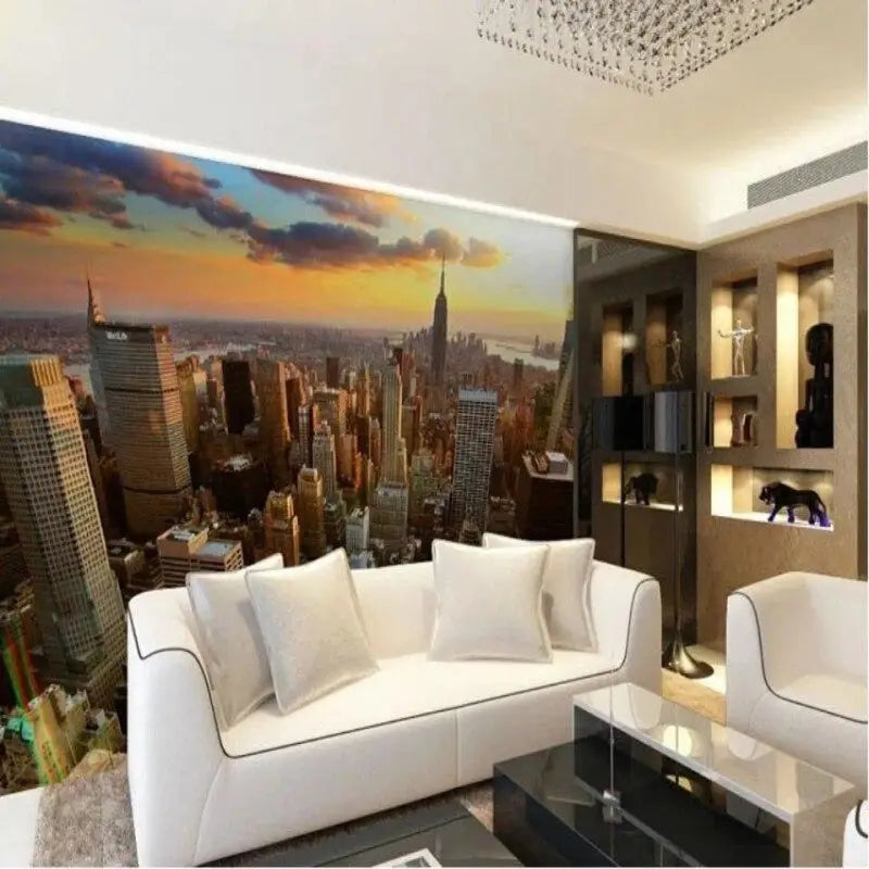 Papel Pintado de Vista Panorámica de Nueva York