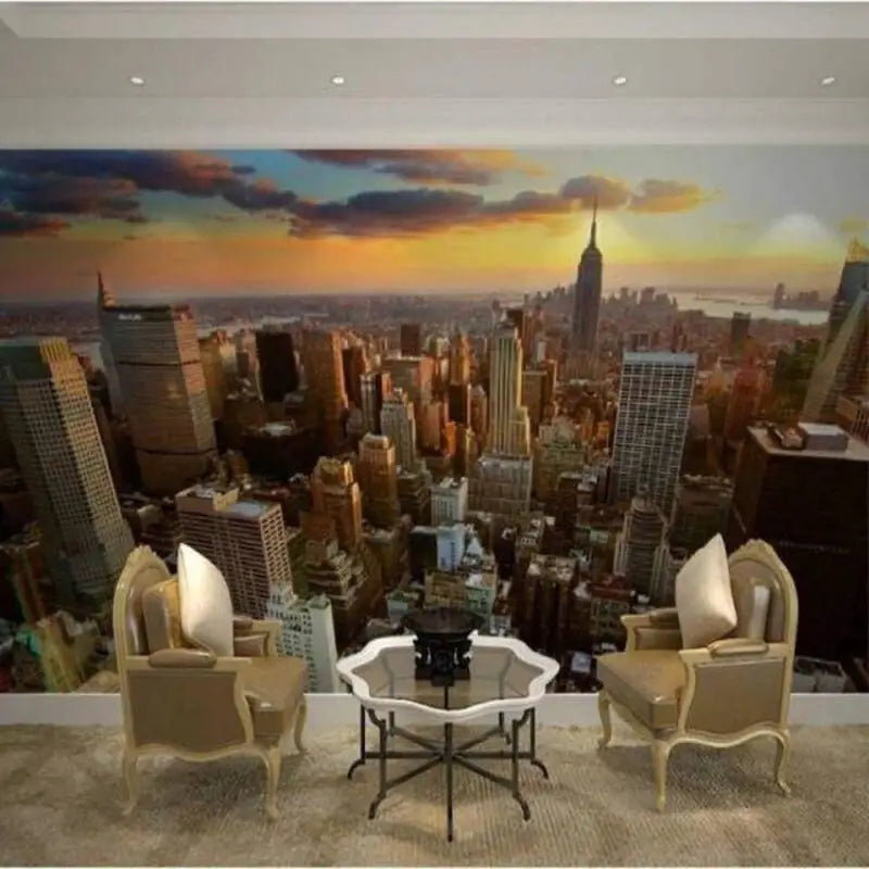 Papel Pintado de Vista Panorámica de Nueva York