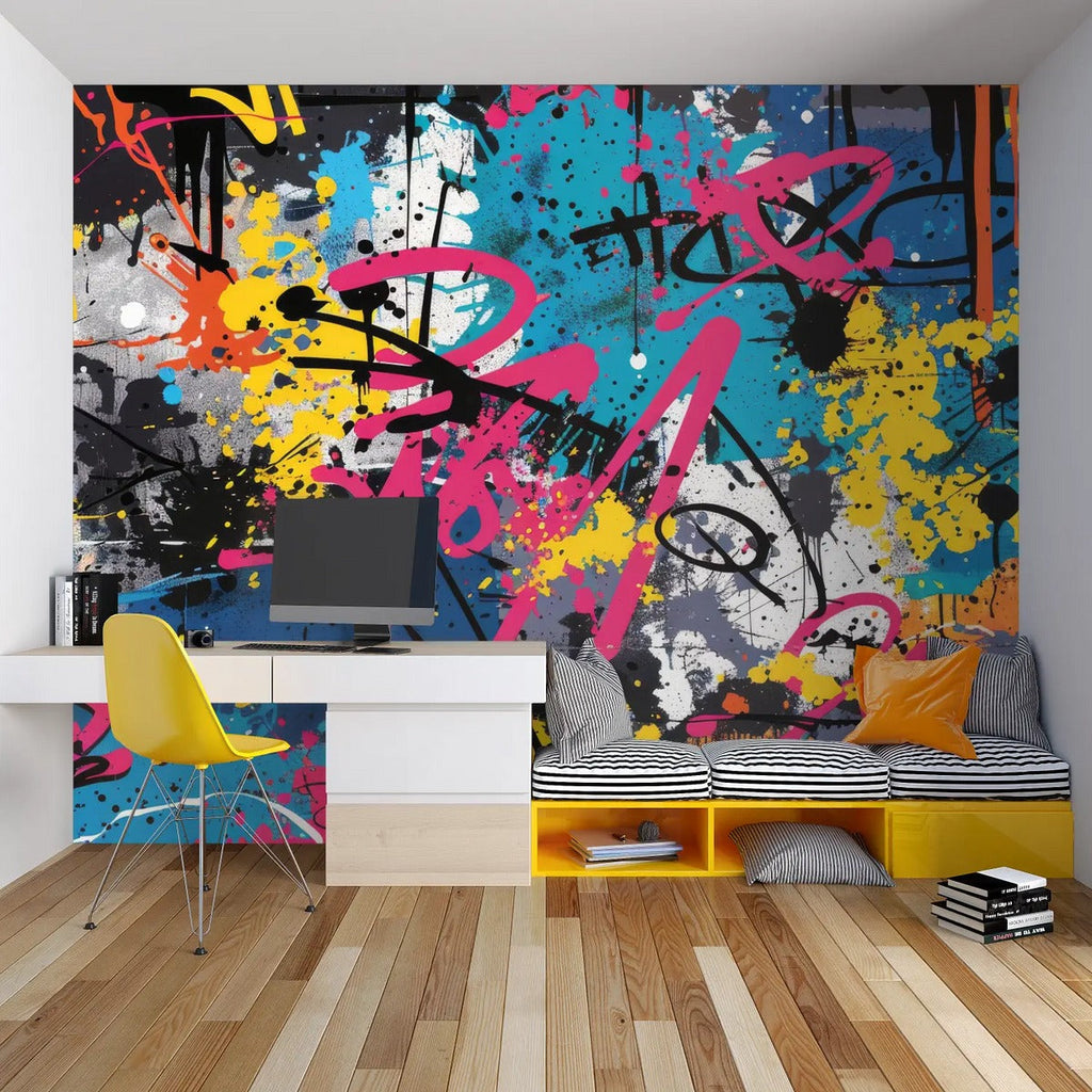 Papel Pintado Graffiti