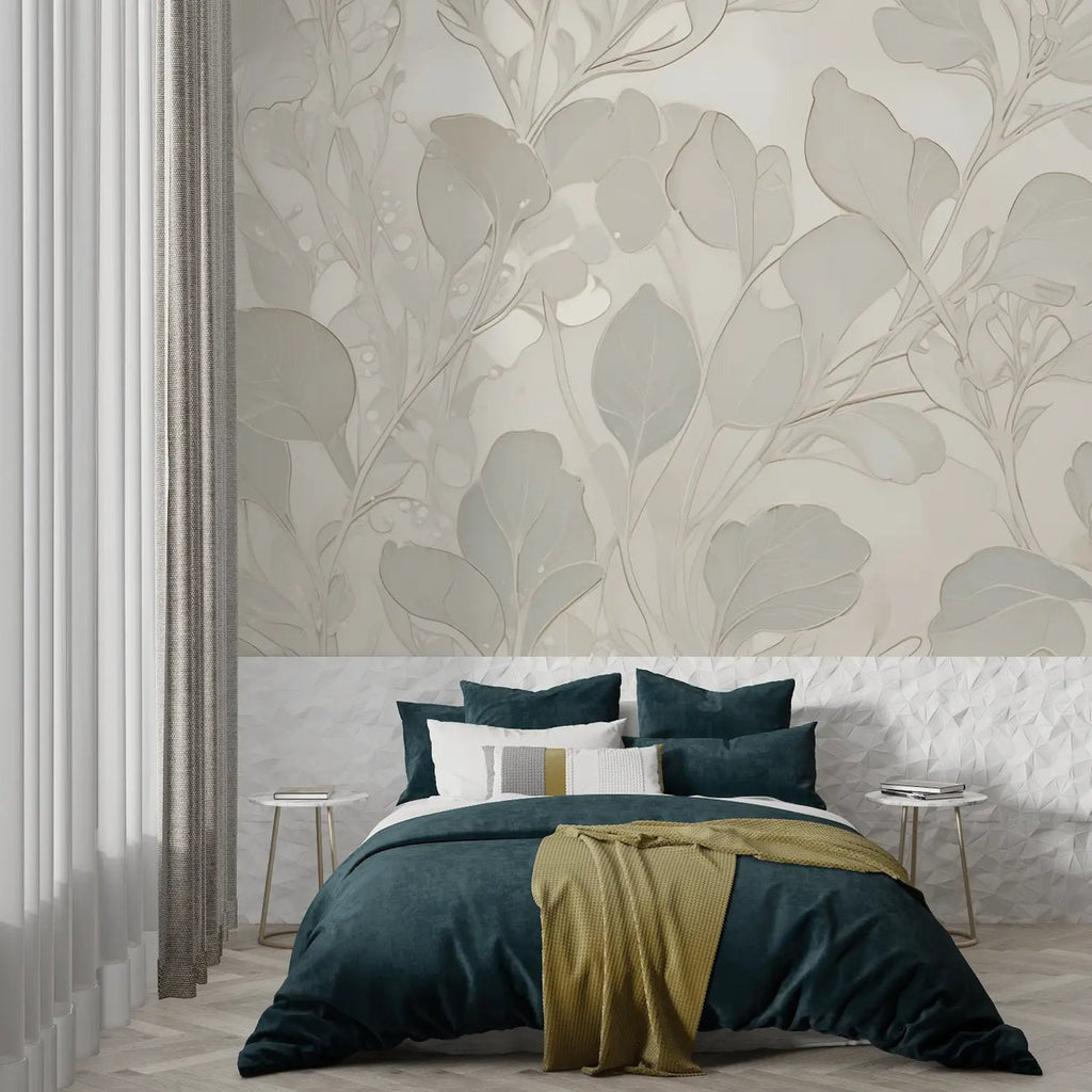 Papel Pintado Gris