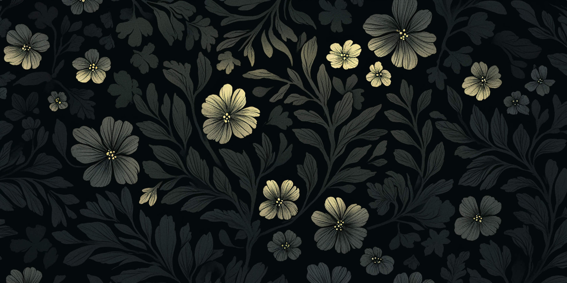 Papel Pintado Negro