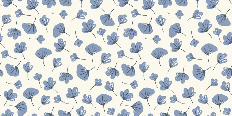 Papier Peint Motif Bleu