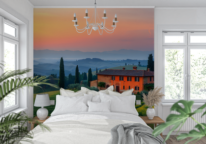Papel pintado Paisaje Panorámico de Toscana - 4murs