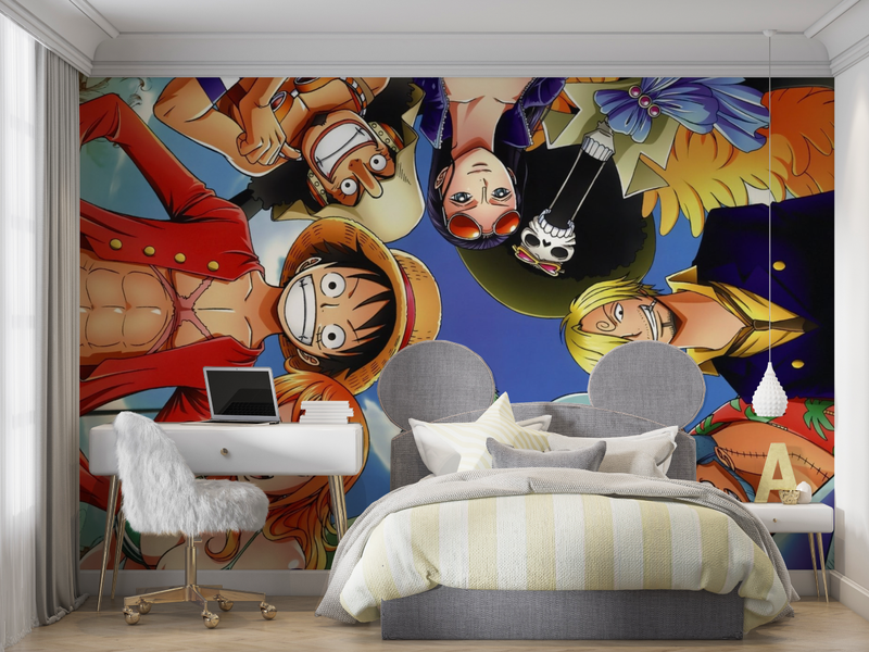 Papier Peint Personnages One Piece - chambre petit