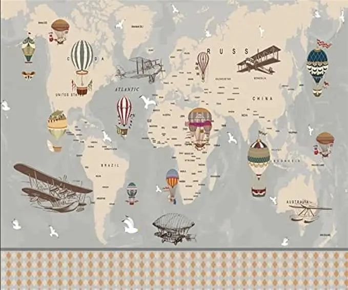 Fondo de pantalla del mapa mundial - Second Image