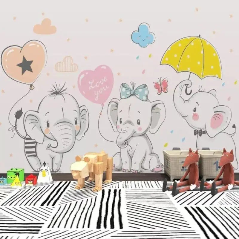 Habitación Elefante Bebé Niña