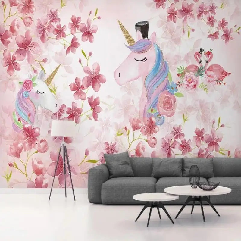 Chambre Licorne Rose