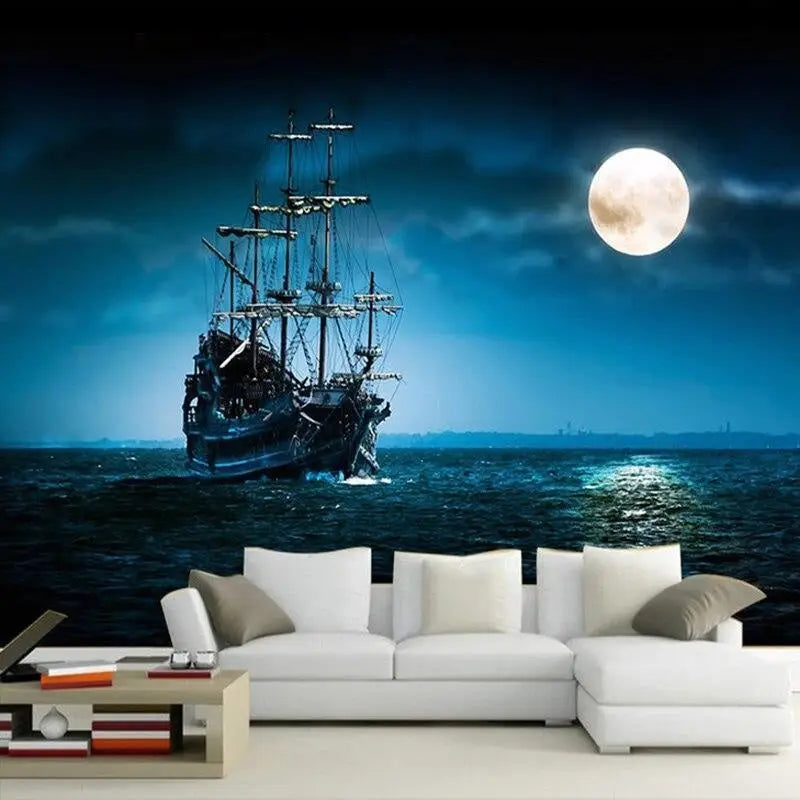 Decoración de barco pirata