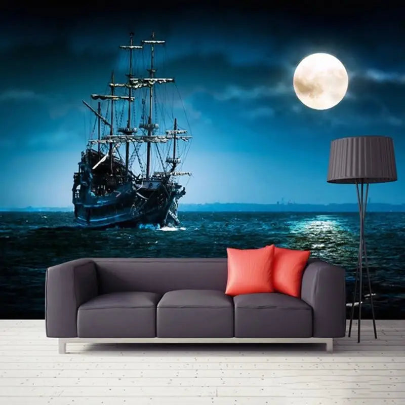 Decoración de barco pirata