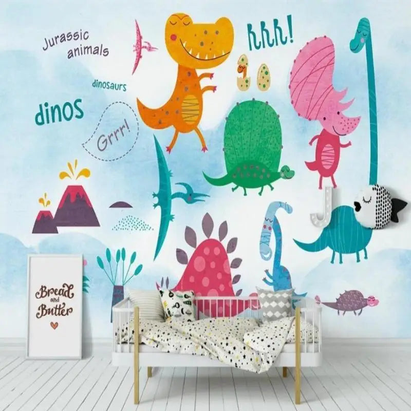 Decoración del dormitorio del dinosaurio del niño - Second Image