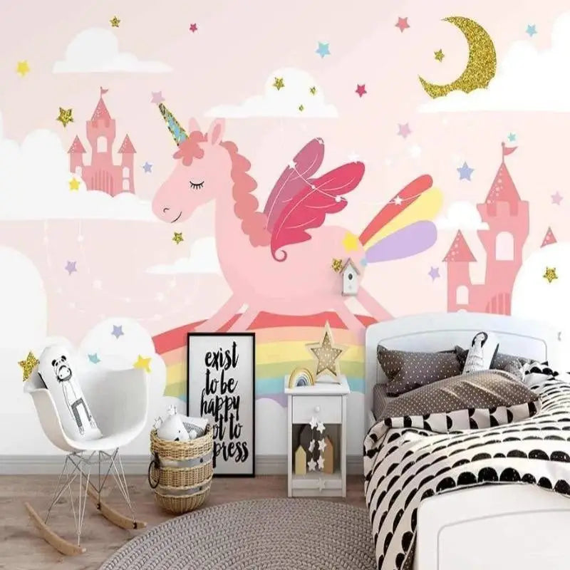 Decoración De La Habitación De La Niña Unicornio