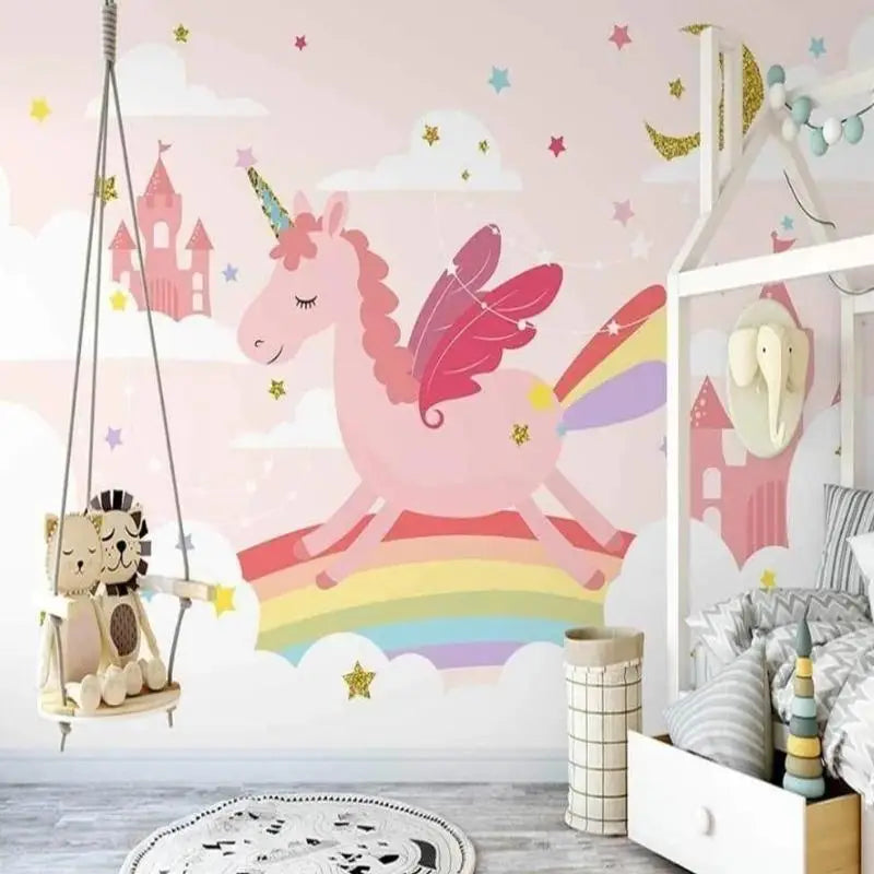Decoración De La Habitación De La Niña Unicornio