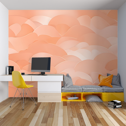 Papel pintado infantil Salmón - papel pintado de héroes