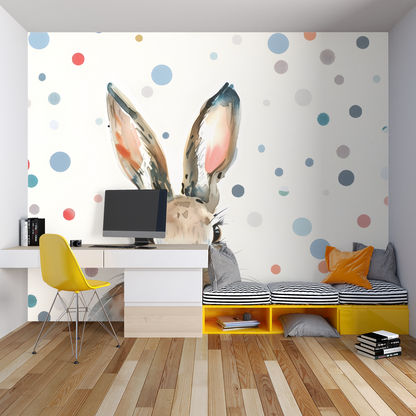 Papel pintado infantil Conejo - dormitorio de spiderman